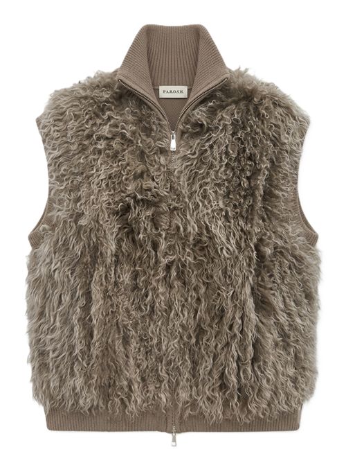 gilet - maglia e pelliccia Quirk P.a.r.o.s.h. | D450532QUIRK064 TORTORA